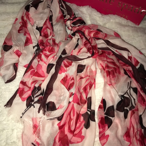 Kate Spade Scarf NWOT - Picture 3 of 8